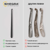 Ложка (рожок) для обуви с крючком МЕТАЛЛИЧЕСКАЯ 67 см, ЧЕРНЫЙ, SHEGRA (ШЕГРА), LUXE, 702512