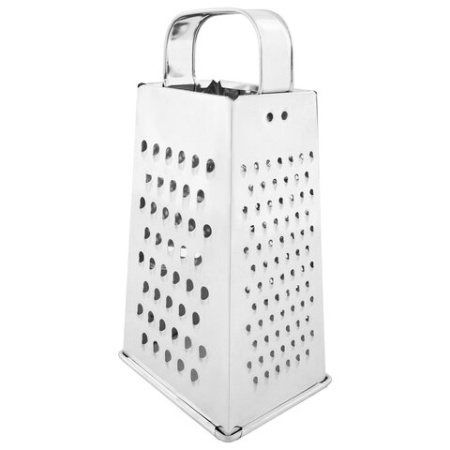 Терка 4 грани 22х11х8,5 см, белая жесть, BOOMHOUSE (БУМХАУС) Classic, 701858