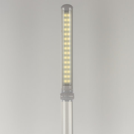 Настольная лампа / светильник SONNEN PH-3609, на подставке, LED, 9 Вт, металлический корпус, серый, 236688