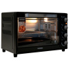 Мини-печь электрическая SONNEN EO-HL38K, 2000 Вт, 38 л, 3 режима нагрева, режим конвекции, таймер, механическое управление, черная, 458306