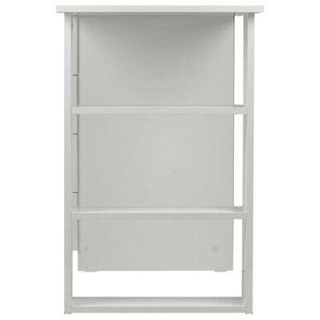 Стол письменный/компьютерный BRABIX "Scandi CD-016", 1100х500х750 мм, 4 ящика, белый, 641891, ЦБ013707-1