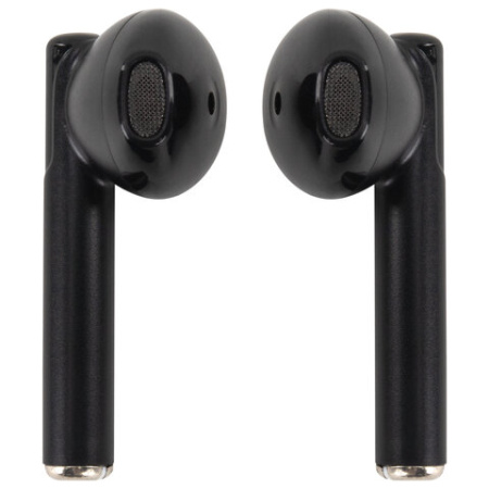 Наушники беспроводные TWS вкладыши с микрофоном, SONNEN EP-BH10B, Bluetooth 5.3, черные, 514122