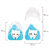 Корректирующая лента BRAUBERG KIDS "Котенок", 5 мм х 6 м, корпус ассорти, блистер, 272494