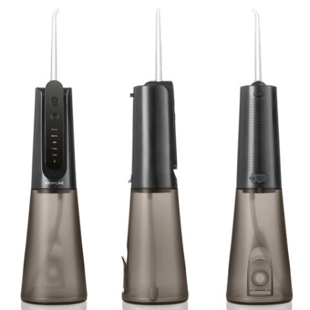 Ирригатор для полости рта REVYLINE RL 670, емкость резервуара 0,27 л, 2 насадки, черный, 9102