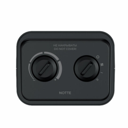 Тепловентилятор ROYAL CLIMA RFH-N1500DC-BL, 1500 Вт, 3 режима работы, черный, НС-1517390