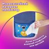 Кармашки-органайзер в шкафчик для детского сада ЮНЛАНДИЯ, с ПРОЗРАЧНЫМ КАРМАНОМ, увеличенный размер, 26х80 см, "Space dude", 271071