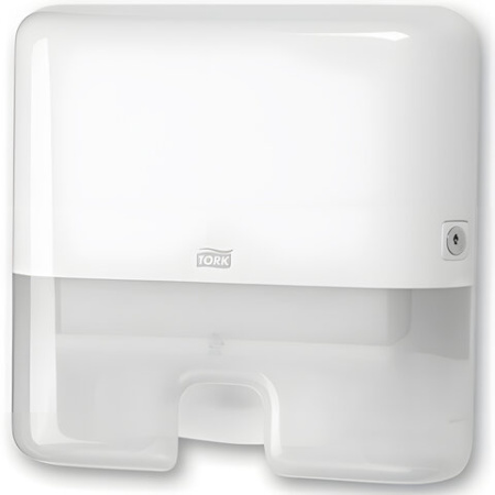 Диспенсер для полотенец TORK (Система H2) Elevation, mini, Z-сложения, белый, 552100