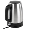 Чайник BRASSON (БРАССОН) KT-040, 1,7 л, 2200 Вт, индикатор уровня воды, сталь, черный, 455192