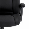 Кресло BRABIX PREMIUM "Adagio EX-551", ткань, пятилучие металл, черное, 532938