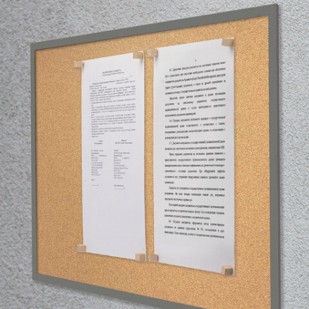 Силовые кнопки-гвоздики BRAUBERG WOOD, деревянные (кубики), 50 штук, 10 мм, 272762