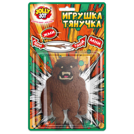 Игрушка-антистресс "МОНСТРЫ 2", 14 см, ассорти, 6 видов, блистер, JOLLY JOT (ДЖОЛЛИ ДЖОТ), 665777