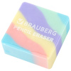 Ластик "PASTEL", 34х34х14 мм, квадратный, ассорти, ЭКО ПВХ, BRAUBERG, 273210