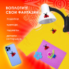 Наклейки из фетра "Божьи коровки", 6 шт., ассорти, ОСТРОВ СОКРОВИЩ, 661498