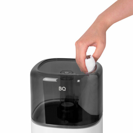 Увлажнитель воздуха BQ (БИ-КЬЮ) HDR2000, объем бака 2,5 л, 25 Вт, белый/черный, 86196446