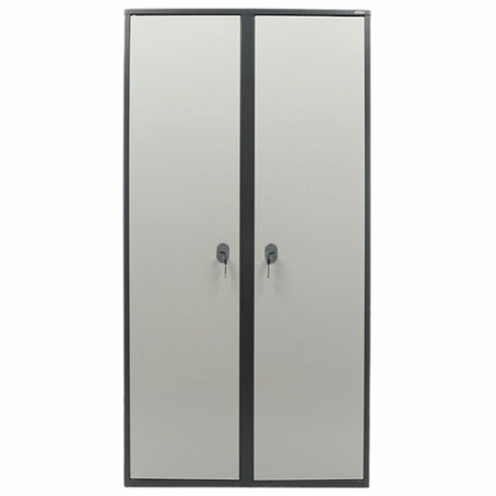 Шкаф металлический для документов AIKO "SL-185/2" ГРАФИТ, 1800х920х340 мм, 85 кг, S10799182002