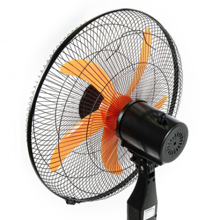 Вентилятор напольный, 3 режима, SONNEN TF-50W-45-А304, d=45 см, 50 Вт, черный, 454789
