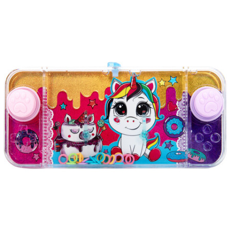 Водная игра ЕДИНОРОЖКИ, 15х7 см, колечки, ассорти, 4 вида, дисплей, JOLLY JOT (ДЖОЛЛИ ДЖОТ), 665997