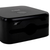 Диспенсер для полотенец LAIMA PROFESSIONAL PREMIUM BLACK (Система H3), V-сложения, черный, ABS-пластик, 609523