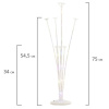 Подставка с LED для 7 воздушных шаров, высота 75 см, пластик, BRAUBERG KIDS, 591908
