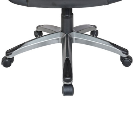 Кресло BRABIX PREMIUM "Paradigm EX-556", пружинный блок, рециклированная кожа, черное, 532976