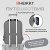 Рюкзак HEIKKI PANEL (ХЕЙКИ), отделение для ноутбука, USB-порт, серый, 44x30x13 см, 273903