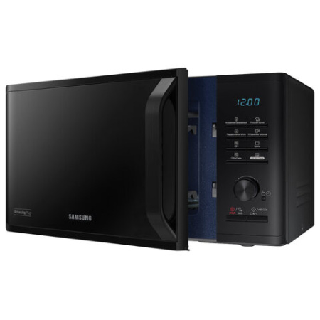 Микроволновая печь SAMSUNG MG23K3515AK/BW, объем 23 л, мощность 800 Вт, электронное управление, черная