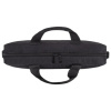Сумка портфель BRAUBERG PRACTICAL с отделением для ноутбука 15,6", Grey line, черная, 29х40х7 см, 272604