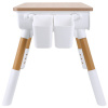 Стол детский + стул BRABIX KIDS CS-001, растущий, 2-7 лет, ЛДСП, пластик, 533288