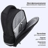 Рюкзак BRAUBERG OPTIMA, 2 отделения, с брелоком, "Держись подальше", СВЕТЯЩИЙСЯ, 36х27х18 см, 271361