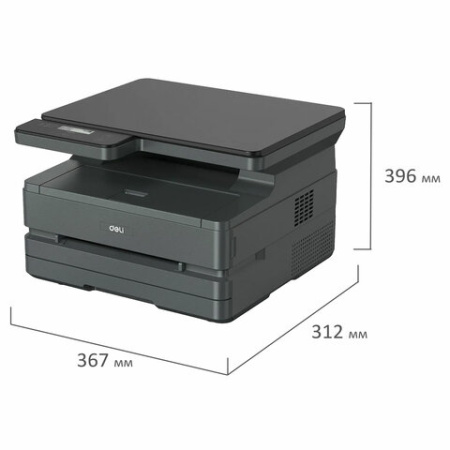 МФУ лазерное DELI M3100DN "3 в 1", A4, 31 стр./мин., 30000 стр./мес, ДУПЛЕКС, сетевая карта