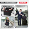 Сумка портфель BRAUBERG DANDY с отделением для ноутбука 15-16", 2 отделения, "Combi", черная, 32х41х10 см, 240397