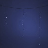 Электрогирлянда-бахрома уличная 25х0,7 м, 400 LED, холодный белый, 220 V, контроллер, ЗОЛОТАЯ СКАЗКА, 592552
