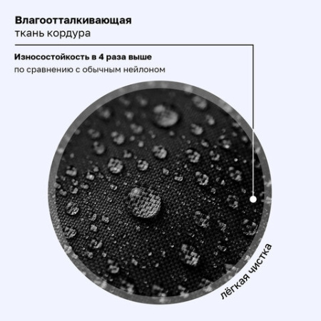 Рюкзак BRAUBERG OPTIMA, 2 отделения, с брелоком, "Держись подальше", СВЕТЯЩИЙСЯ, 36х27х18 см, 271361