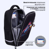 Ранец BRAUBERG LIGHT, 1 отделение, с брелоком, "Яркий дрифт", 36х26х13 см, 272027