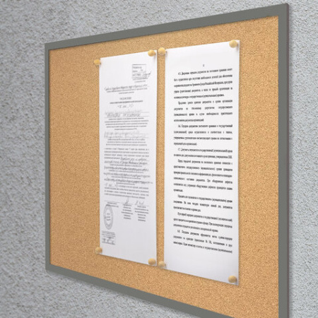 Силовые кнопки-гвоздики BRAUBERG WOOD, деревянные (шарики), 50 штук, 10 мм, 272761