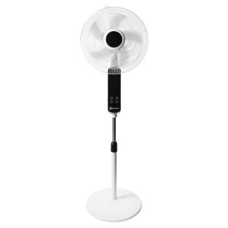 Вентилятор напольный ELECTROLUX EFF-901N, 3 режима, d=40 см, 45 Вт, таймер, пульт ДУ, белый, НС-1602097