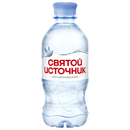 Вода негазированная питьевая СВЯТОЙ ИСТОЧНИК 0,33 л