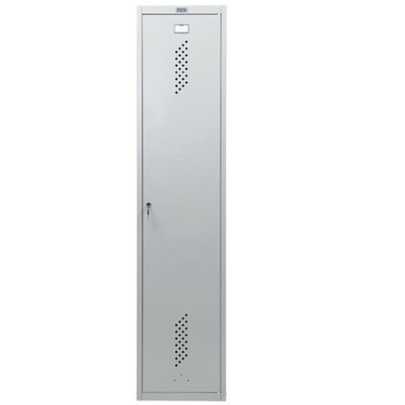 Шкаф металлический для одежды ПРАКТИК "ML/LS-11-40D", 2 отделения, 1830х400х500 мм, 23 кг, разборный, S23099403902