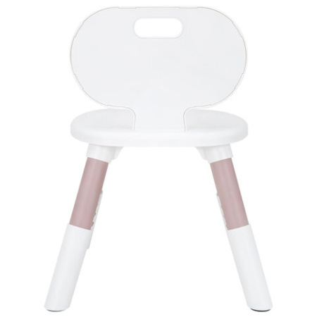 Стул детский BRABIX KIDS CC-001, 2-8 лет, пластик розовый + белый, 533294