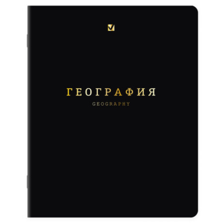 Тетради предметные, КОМПЛЕКТ 12 ПРЕДМЕТОВ, 48 л., Soft-Touch, 3D-фольга, BRAUBERG, "BLACK GOLD", 405602