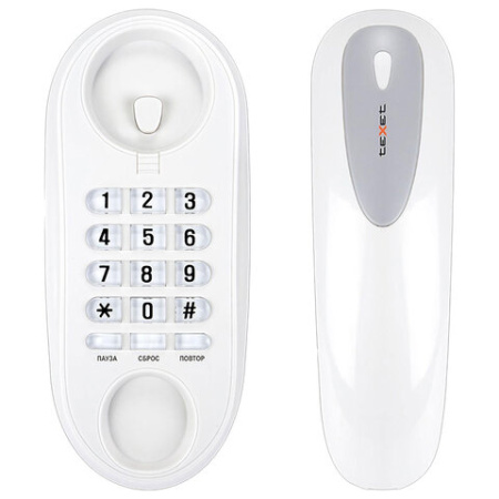 Телефон TEXET TX-236, тональный / импульсный режим, повтор