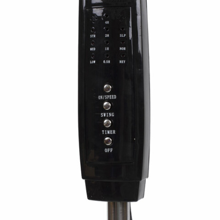 Вентилятор напольный, 3 режима, пульт ДУ, SONNEN TF-45W-40-520, d=40 см, 45 Вт, белый, 454788