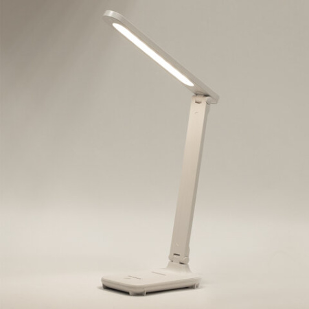 Настольная лампа / светильник беспроводная SONNEN PT-102, USB, LED, 3 Вт, 3 режима, белый, 238777