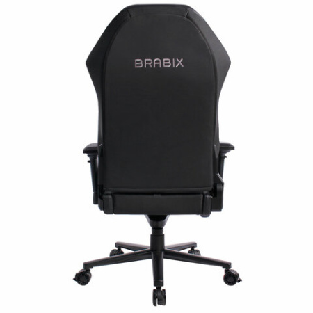 Кресло BRABIX PREMIUM "Core GM-160", мультиблок, 4D подлокотники, литой поролон, черное/серое, 532952