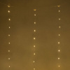 Электрогирлянда-занавес комнатная вид: "Штора", 3х3 м, 300 LED, тёплый белый, USB, ЗОЛОТАЯ СКАЗКА, 592556