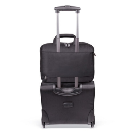 Сумка портфель BRAUBERG DANDY с отделением для ноутбука 15-16", 2 отделения, "Combi", черная, 32х41х10 см, 240397