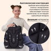 Ранец BRAUBERG LUMINOUS, 2 отделения, с брелоком, "Лапки", СВЕТЯЩИЙСЯ РИСУНОК, 38х29х16 см, 271366