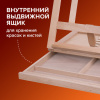Мольберт настольный из бука с выдвижным ящиком, 34,5х26х27 см, холст до 30 см, BRAUBERG ART, 192247