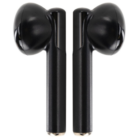 Наушники беспроводные TWS вкладыши с микрофоном, SONNEN EP-BH10B, Bluetooth 5.3, черные, 514122