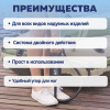 Насос ручной 0,85 л/цикл, 30 см, шланг с 3 насадками, BESTWAY, 62002